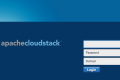 cloudstack 4.3 login page